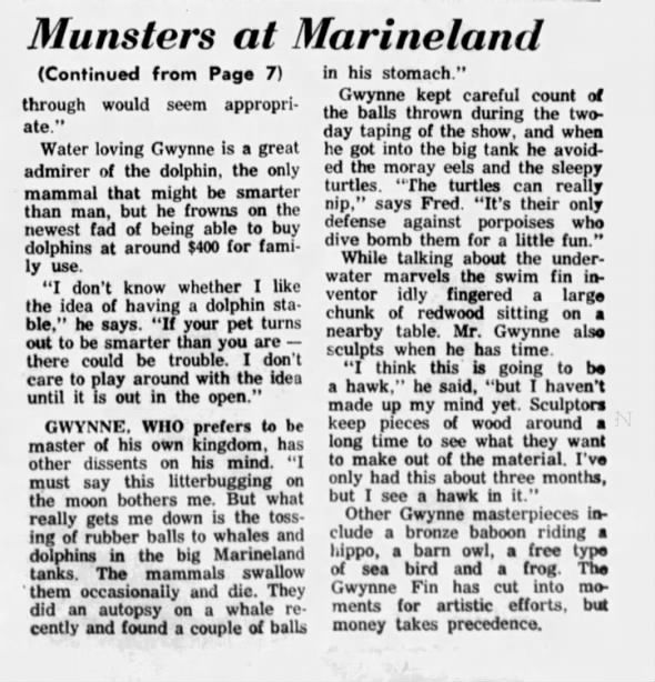 Clipping from The Winona Daily News